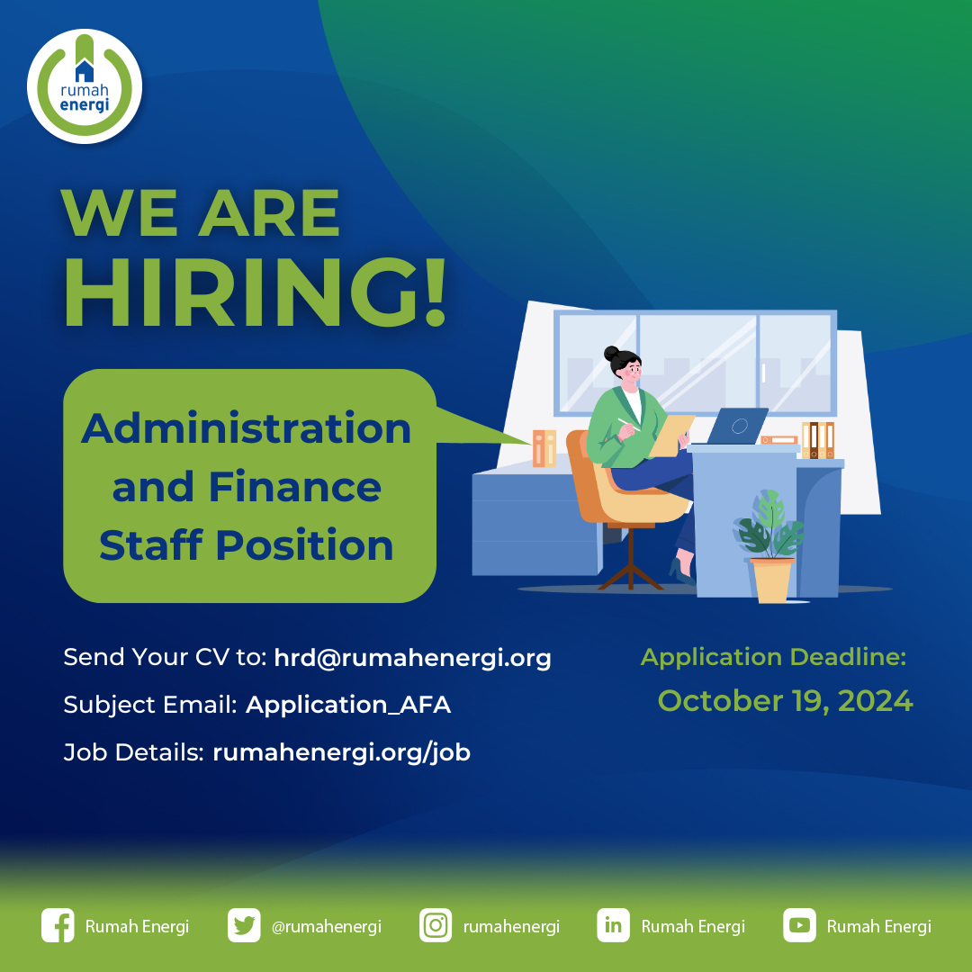 Job Title : Administration and Finance Staff Position for Local Milk Sourcing Project in Central Java
Location : Special Region of Yogyakarta and East Java